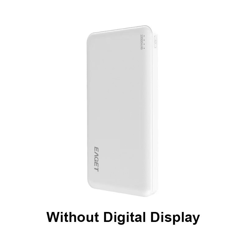 Power Bank 10000Mah with LED Digital Display & LED Light 12W Portable Powerbank for Iphone 16 15 14 Pro Max Xiaomi Samsung