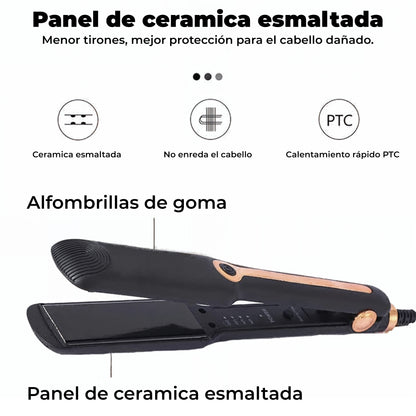 Plancha de pelo económica 2 en 1