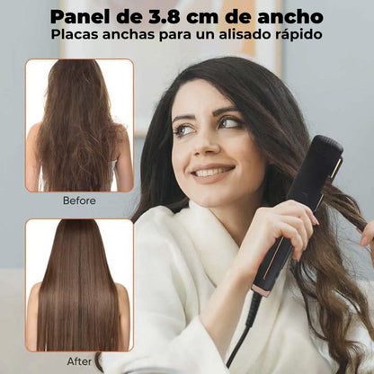 Plancha de pelo económica 2 en 1