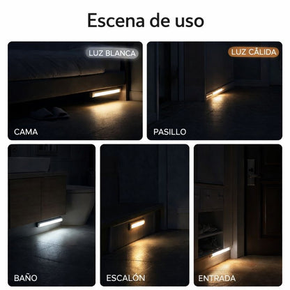 Luz led con sensor de movimiento